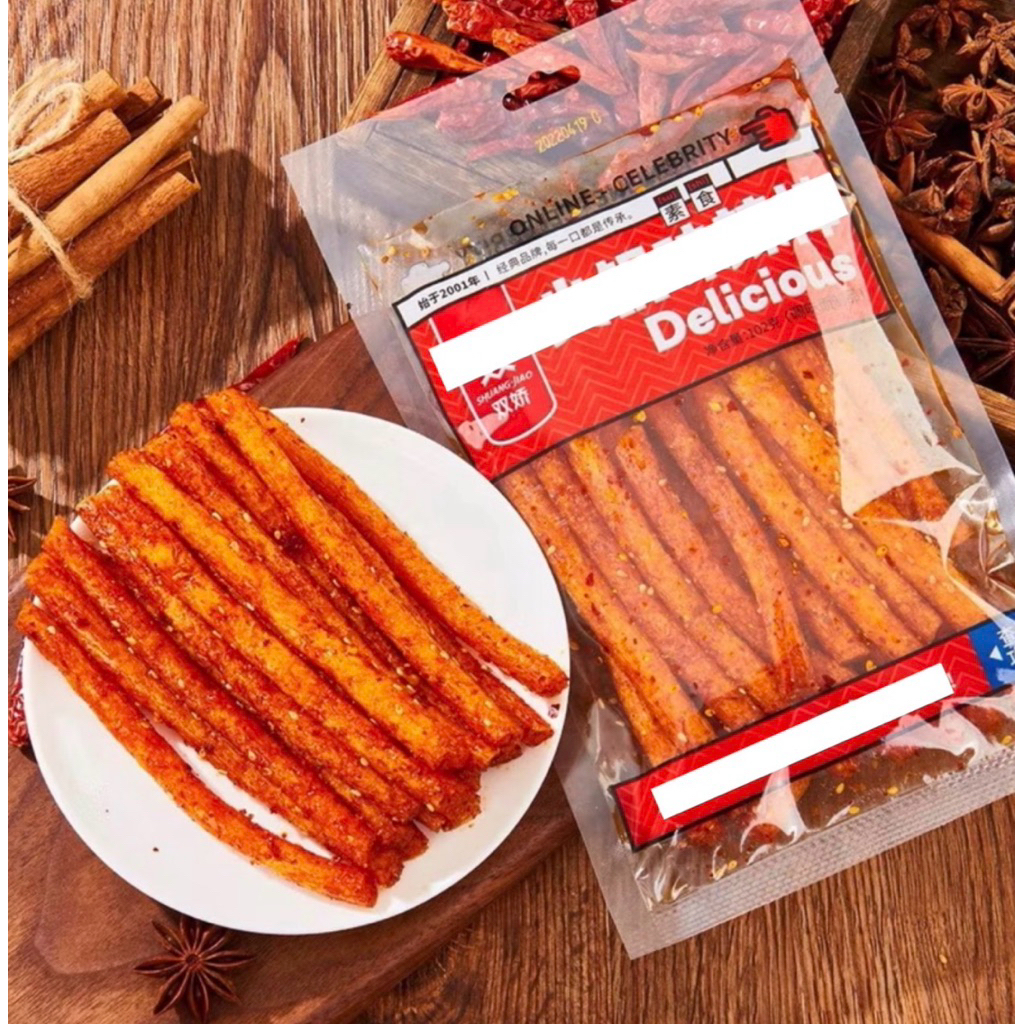 BPOM Halal kembang tahu original pedas 102g