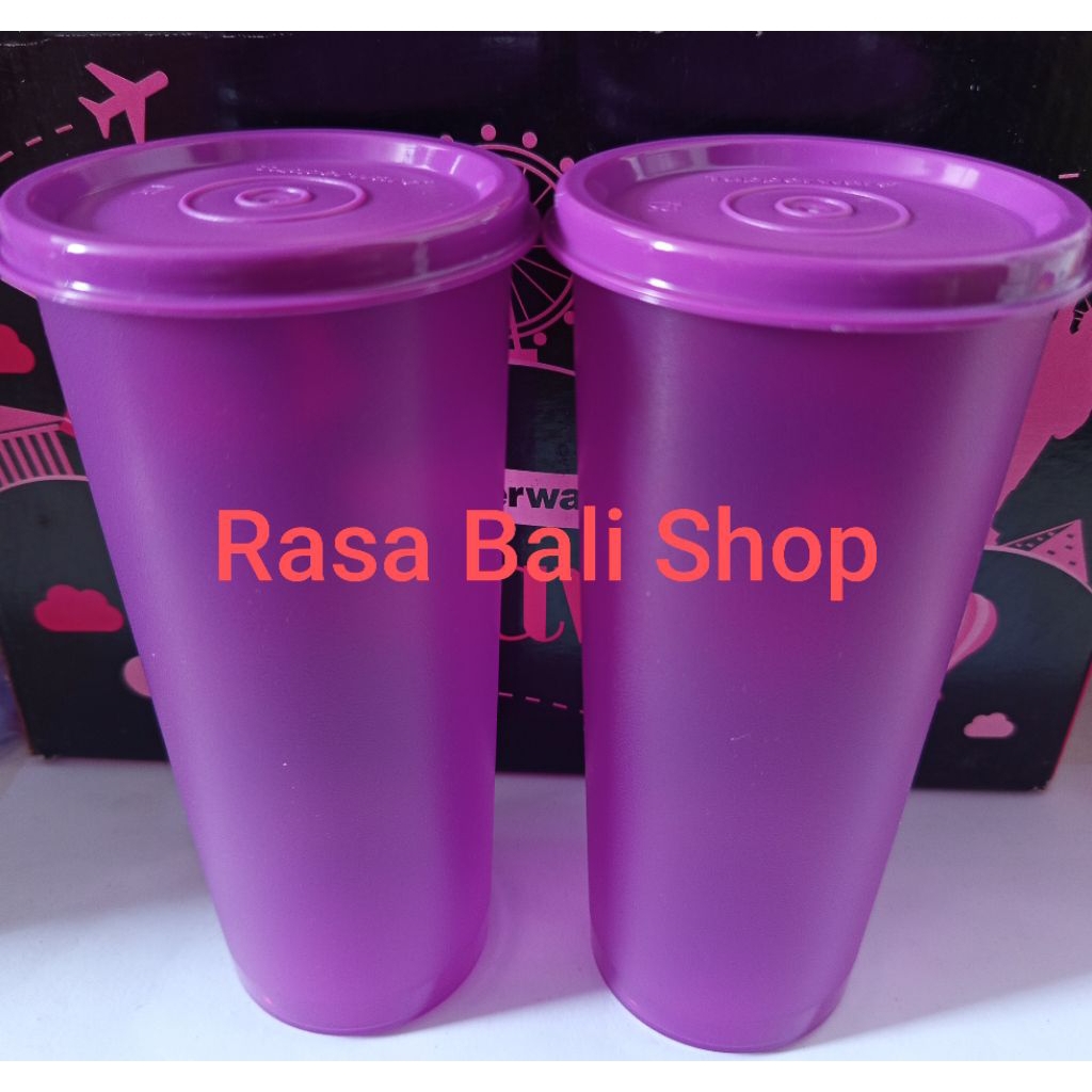 Aneka Tumbler Tupperware, Gelas Ungu, Fun Tumbler Tupperware