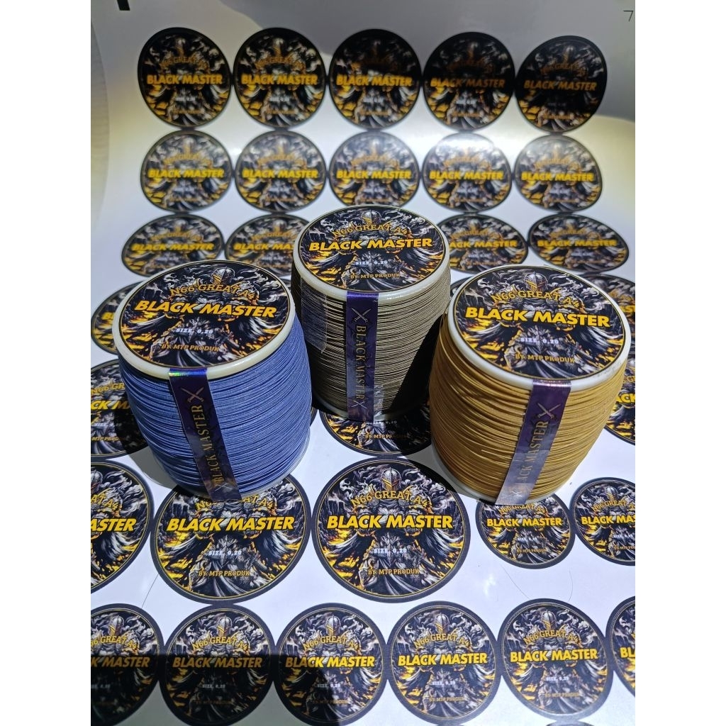 gelasan BLACK MASTER N66 BOBIN HIJAU