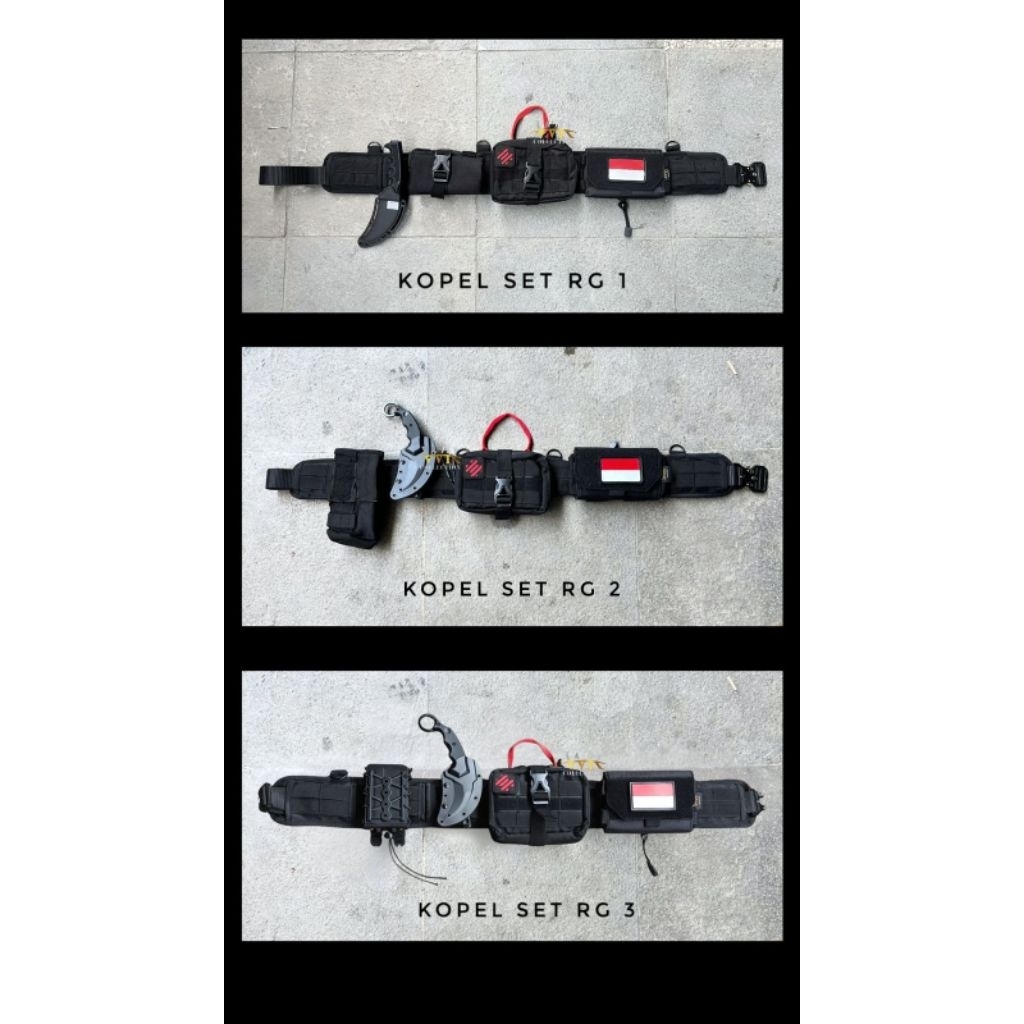 Kopel Set Tactical TNI/Polri / Kopel Set