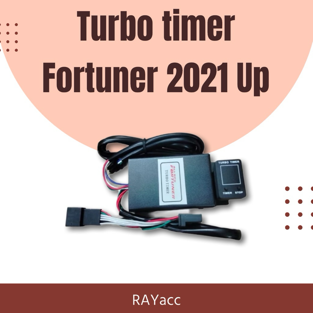 TURBO TIMER FORTUNER 2021 UP TIMER MOBIL
