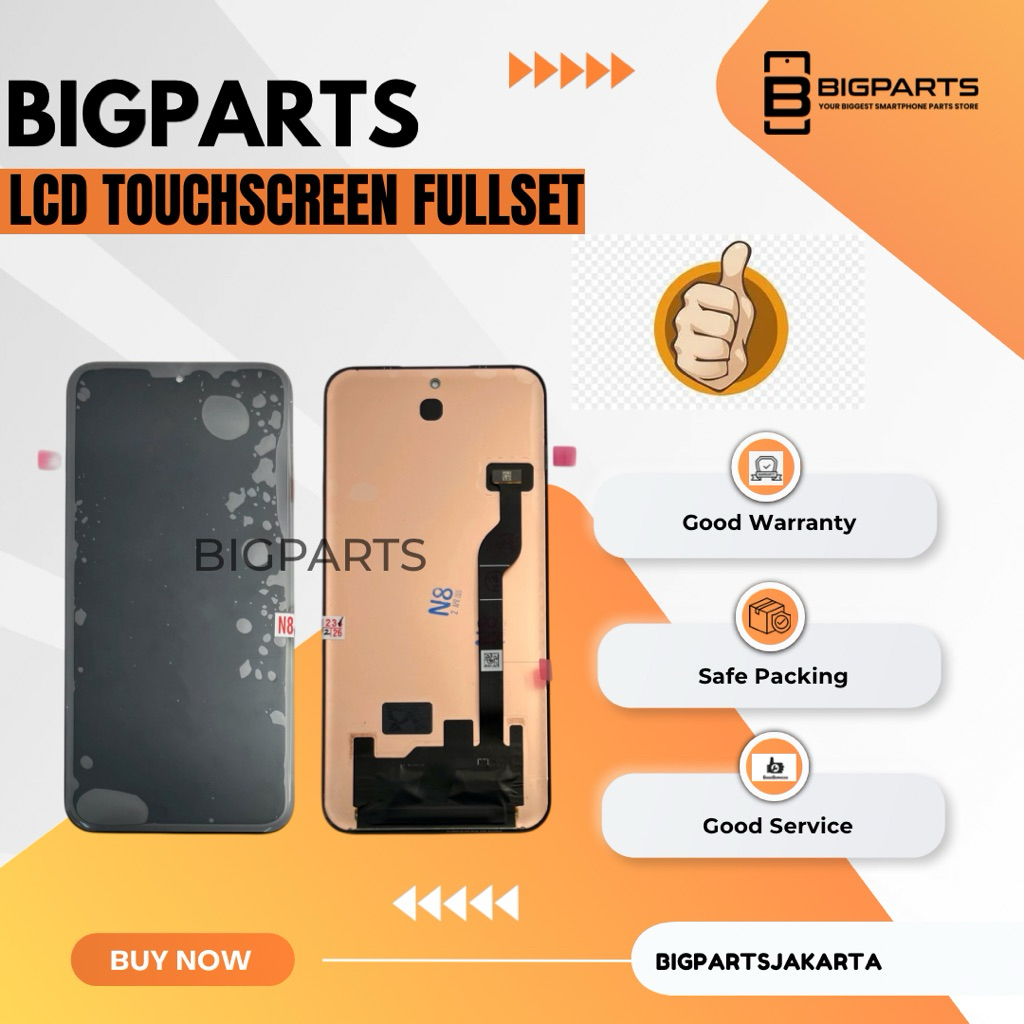 LCD TOUCHSCREEN XIAOMI REDMI NOTE 15 PRO PLUS 5G OLED COMPLETE