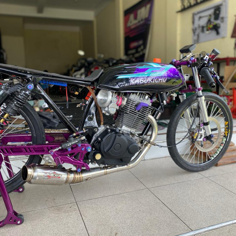 KNALPOT RACING CB GL MP TIGER 200 CC UP