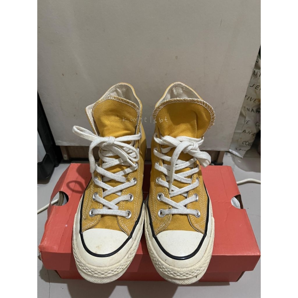 converse 70's sun flower preloved