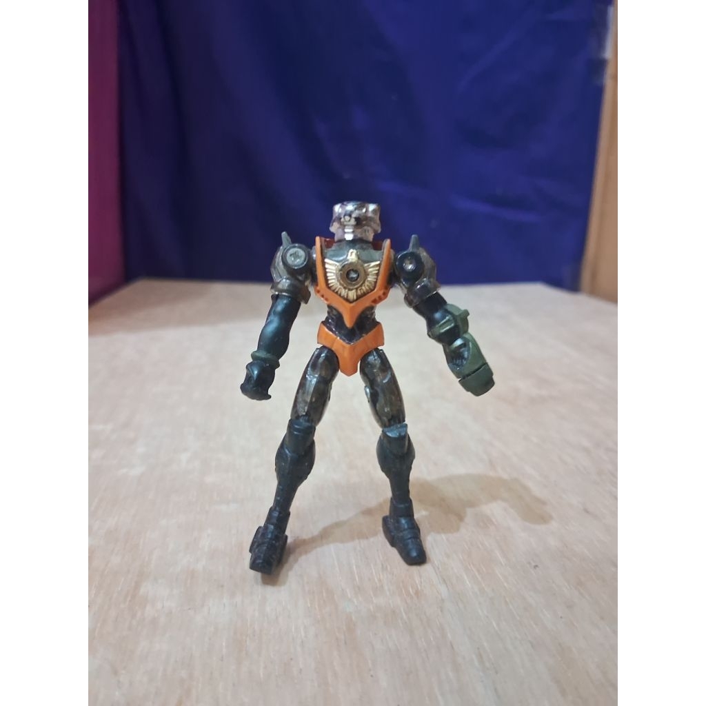 Mainan Jadul Action Figure Original Takara Microman Odin Warna Orange Kinoman Artikulasi Langka Prel