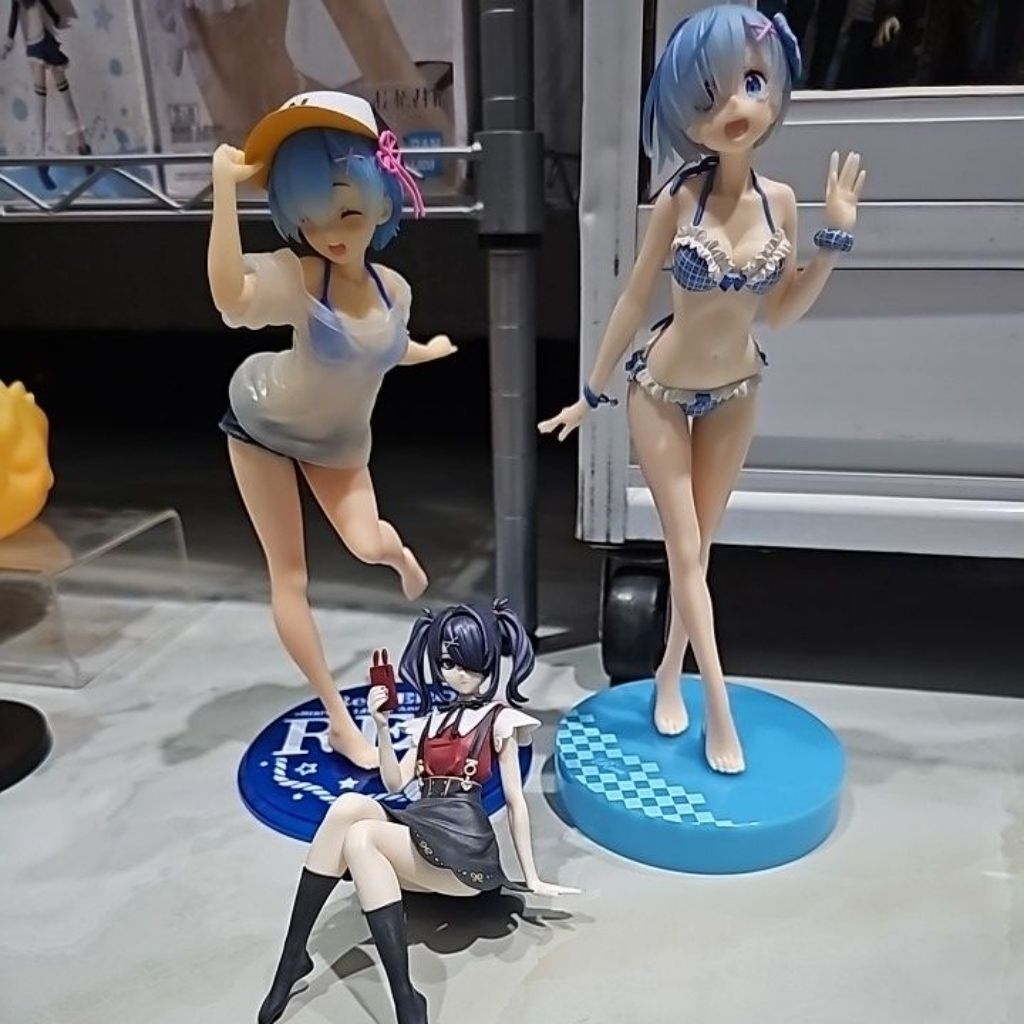 Re zero, k angel loosepack figures, rem, ame chan