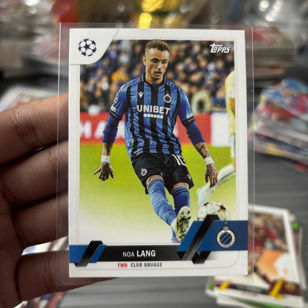 Kartu Bola Noa Lang Club Brugge Topps Original