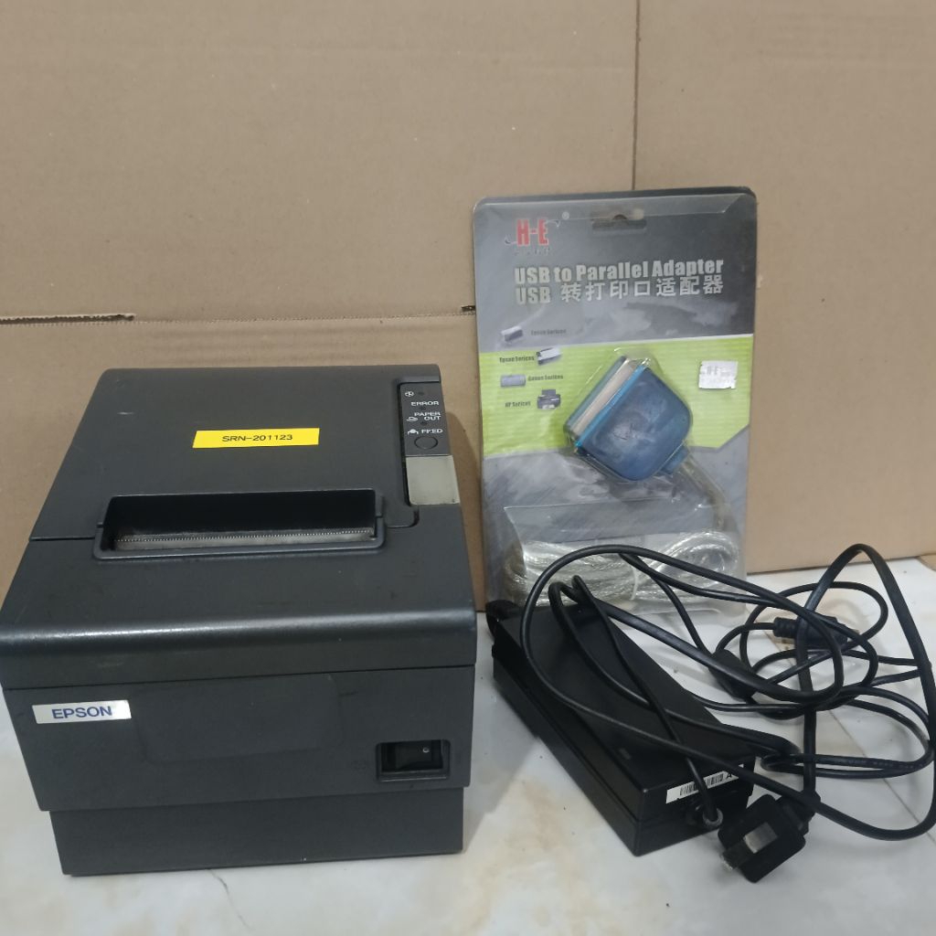 Printer HPRT TP-806/EPSON TM-T88IV || Kertas 58mm & 80mm || AUTO CUTTING || Original Segel, Second