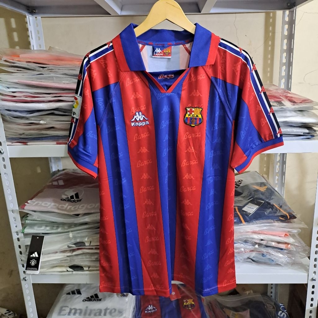 Jersey Retro Biru Merah 1997