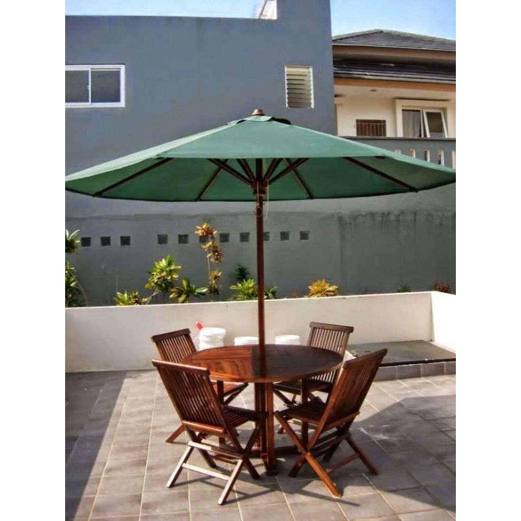meja payung cafe outdoor