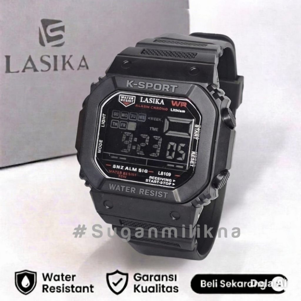 Jam Tangan Lasika L8109 Sport Digital Pria & Wanita Water Resistant