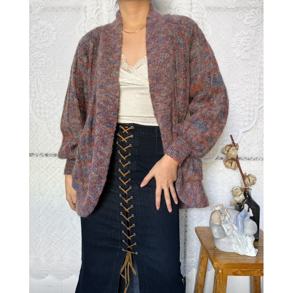 Multicolor Wool Outer