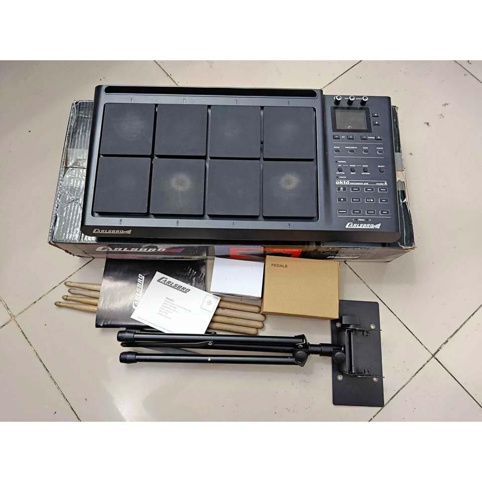 CARLSBRO OKTO A Drum Pad & Perkusi - Pad Perkusi Drum Elektrik Second Bekas Fullset