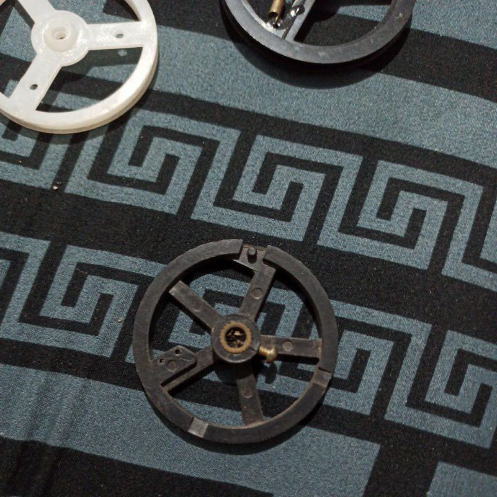 roda gelombang as bulat varco besi