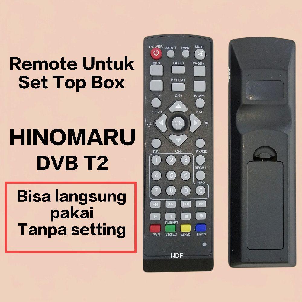 Remot Set Top Box HINOMARU /  Remote STB Tanpa Setting