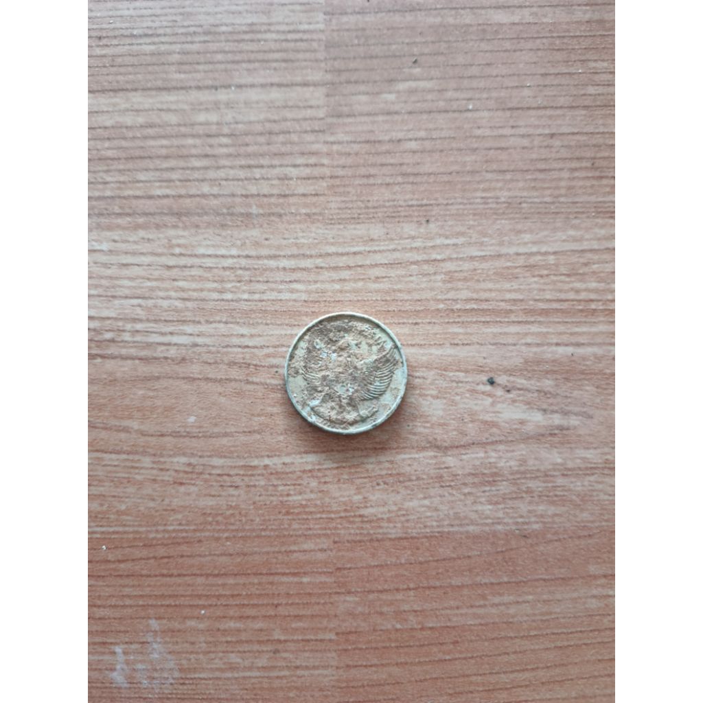 koin 25 sen 1955 jadul vintage