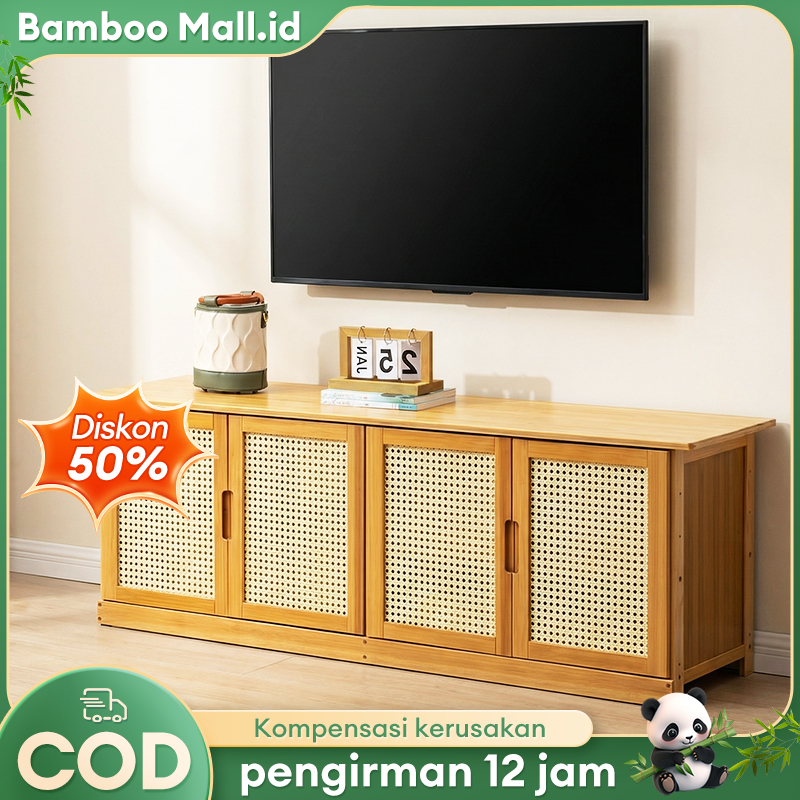 Lemari TV Meja TV Cabinet TV Kayu Rak TV Modern Murah TV Minimalis 32/43/58 Inci