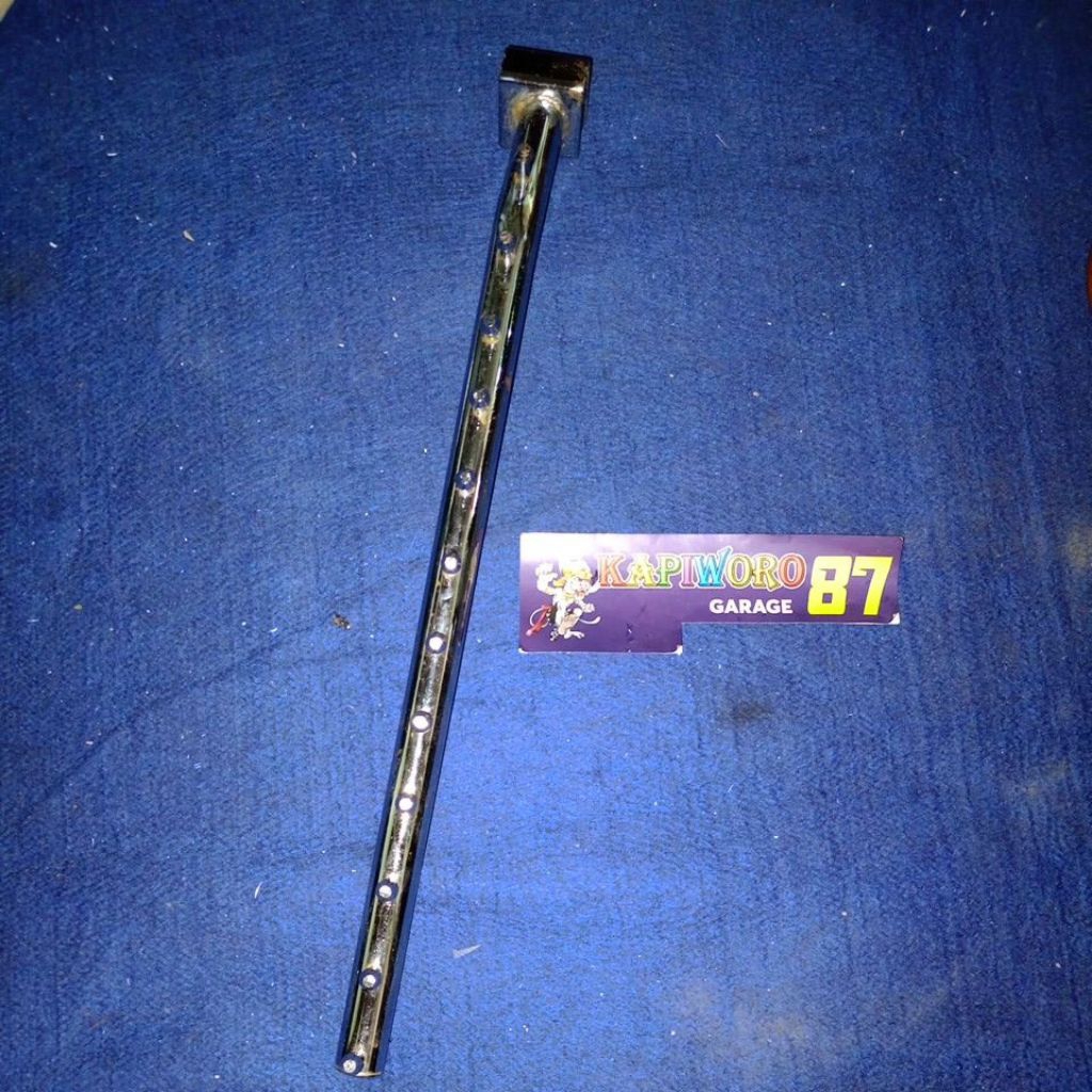 suling hanger besi pipa kotak/gantungan hanger besi paku 12 bahan besi crome