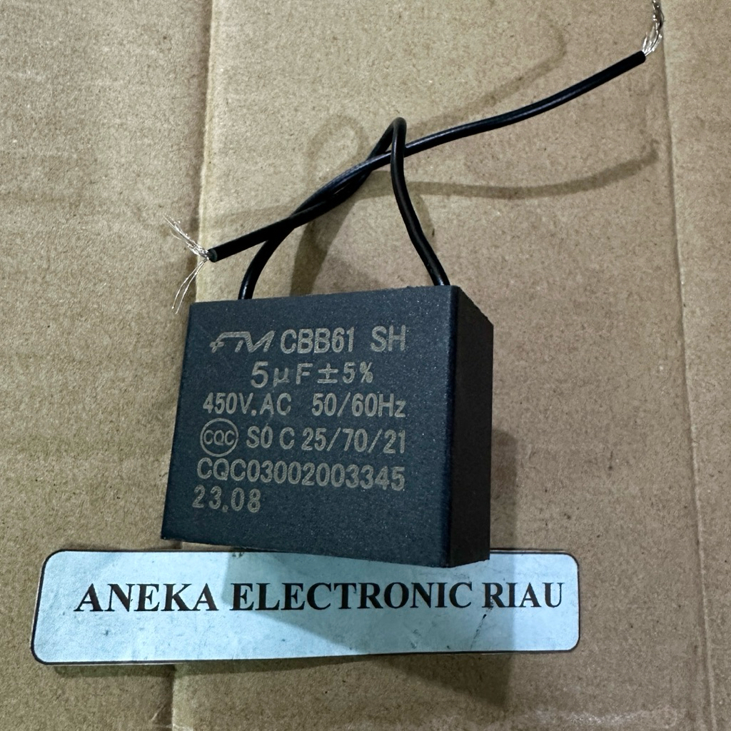 KAPASITOR 5UF 450V CAPASITOR 5 UF 450 V CBB61 5UF 5%