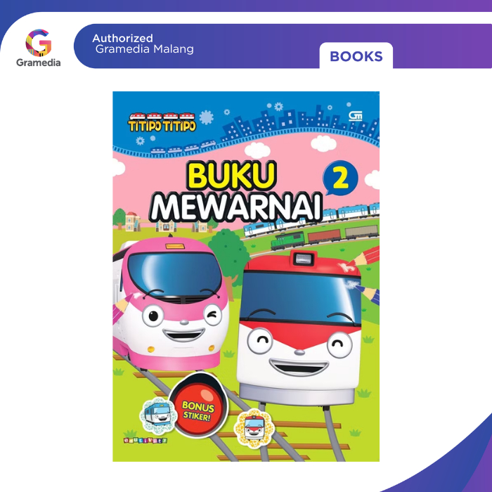 Gramedia Malang - Titipo: Buku Mewarnai 2