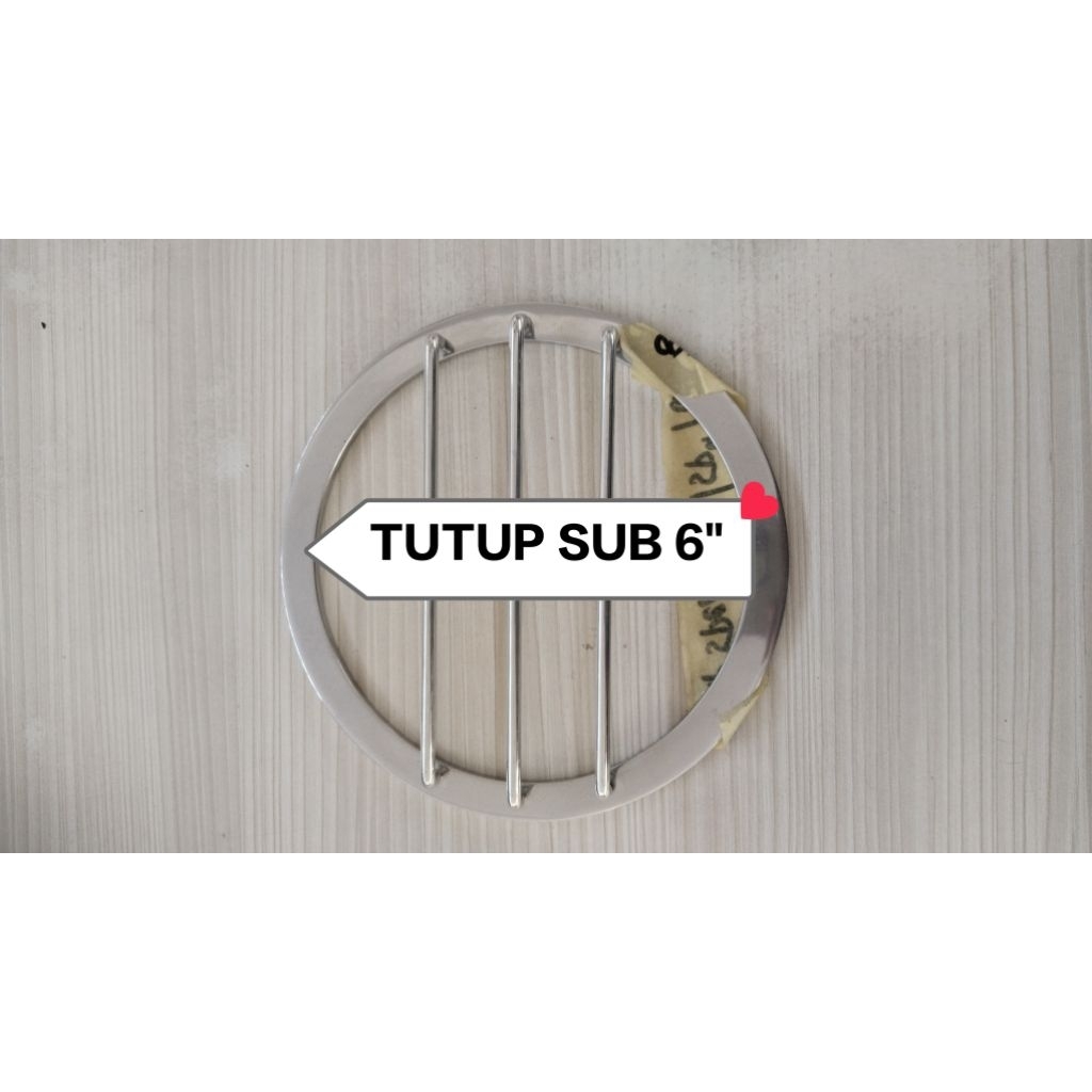 TUTUP SUBWOOFER 6"