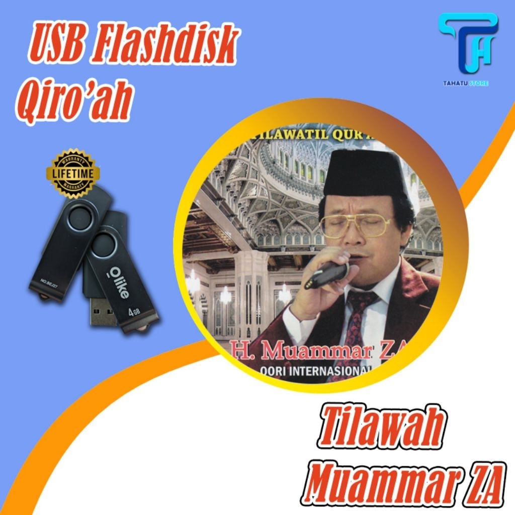 Flashdisk Qiroah Tilawah Tilawatil Quran Merdu Muammar ZA