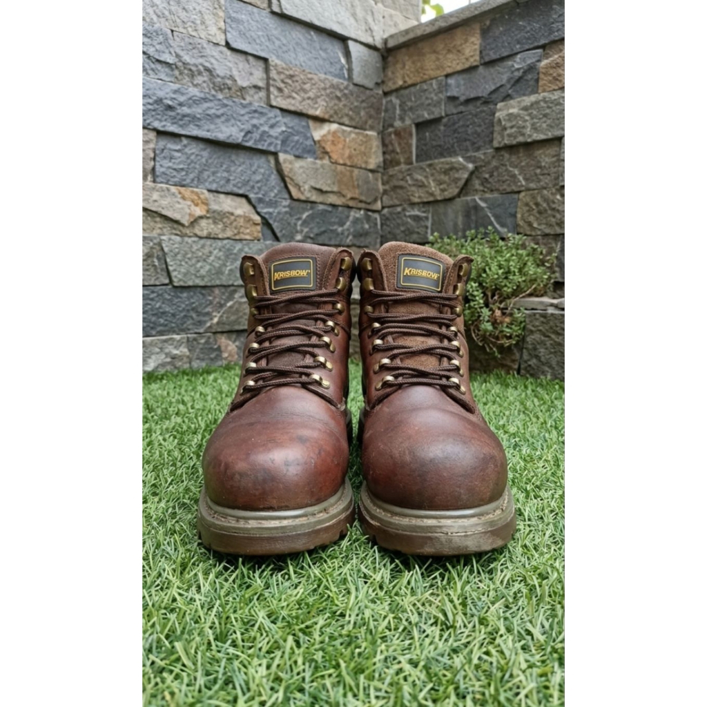 Sepatu Safety Krisbow vulcan 6inch sepatu safety Krisbow second ORI