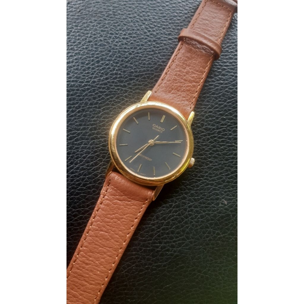 jam tangan casio dresswatch casio mtp - 1095