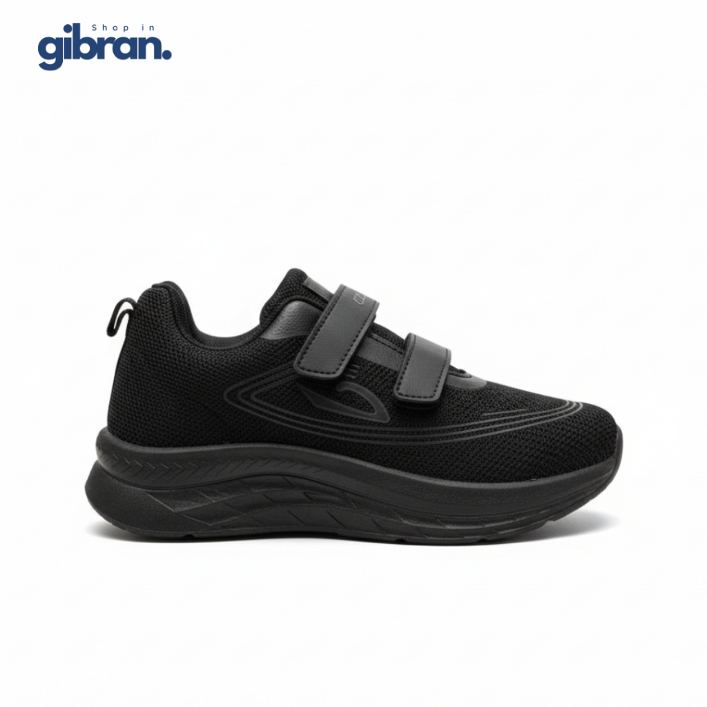 CARVIL BHOSE-01 LC Sepatu Anak Sekolah Warna Hitam Model Casual
