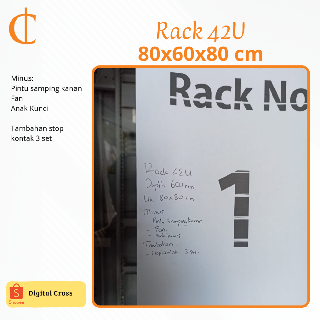 Rack 42u rack server bekas