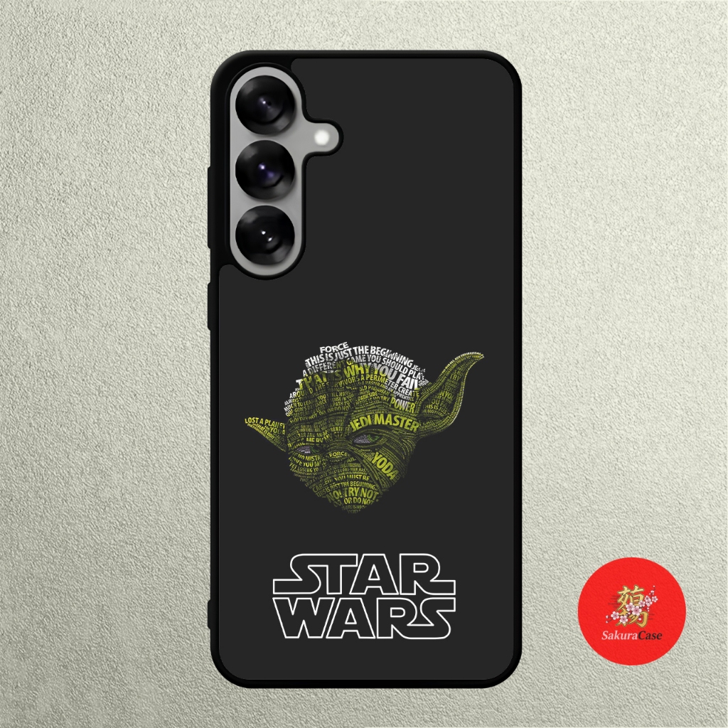 Case SAMSUNG A57 A56 A37 A36 A50 A50 A51 A52 A53 A54 A55 Rubber Softcase JEDI Master Star Wars