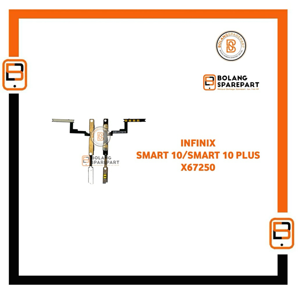 FLEXIBLE ON OFF + VOLUME INFINIX SMART 10 / SMART 10 PLUS / X6725 / X6725B / X6725C