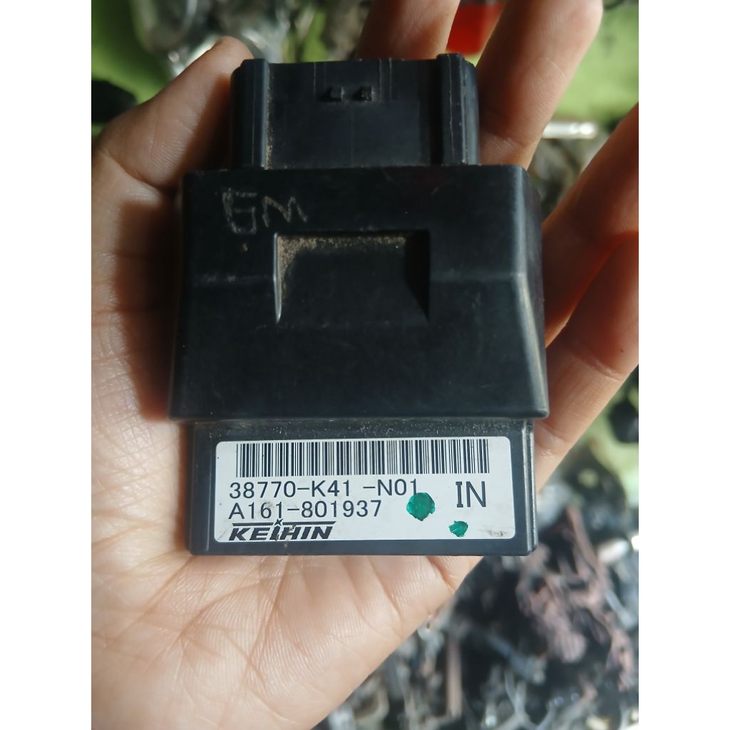 ECU SUPRA 125 FI NEW BLADE 125 FI INJEKSI KODE K41-N01 ORIGINAL