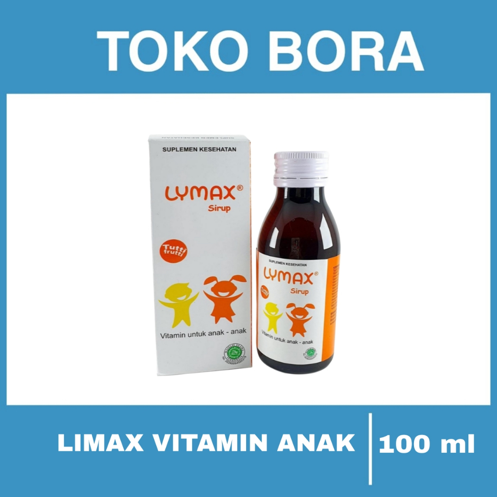 LYMAX SYRUP 100 ML - MULTIVITAMIN ANAK