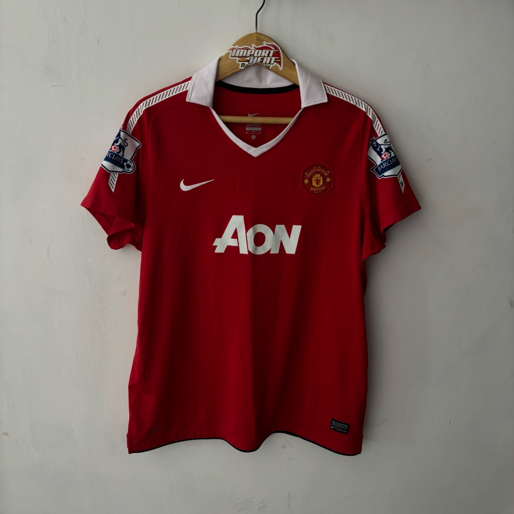 Original Manchester United 2010/2011 Home Rooney Jersey