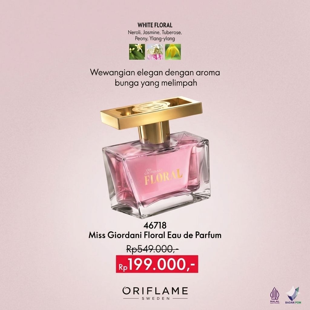 Miss giordani floral eau de parfum Oriflame