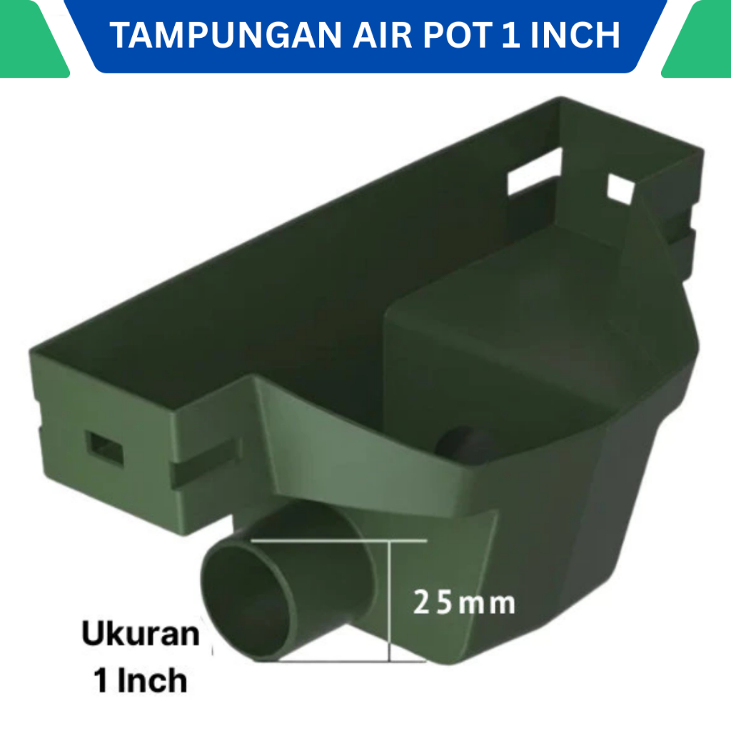 Tampungan Air Saluran Pembuangan Drainase Pot Gantung Dinding tanaman