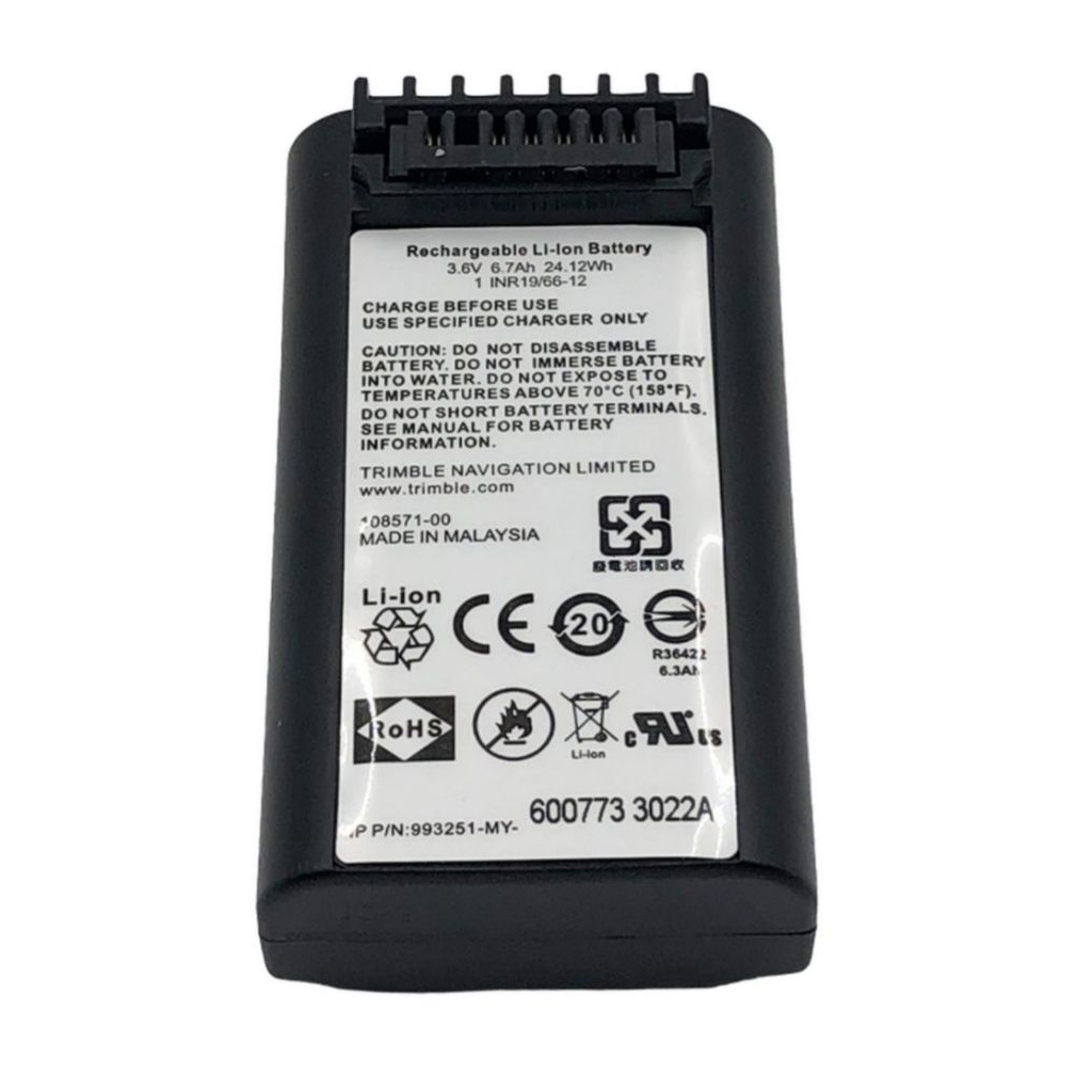Battery Trimble C5 Li-Ion 3.6V 6.7Ah 24.12Wh Baterai Total Station Trimble C5