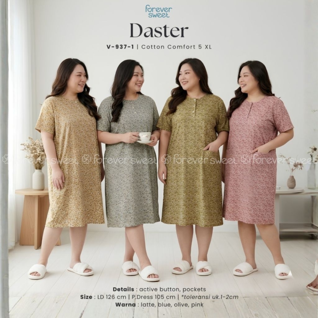 FOREVER SWEET baju tidur daster jumbo 5XL