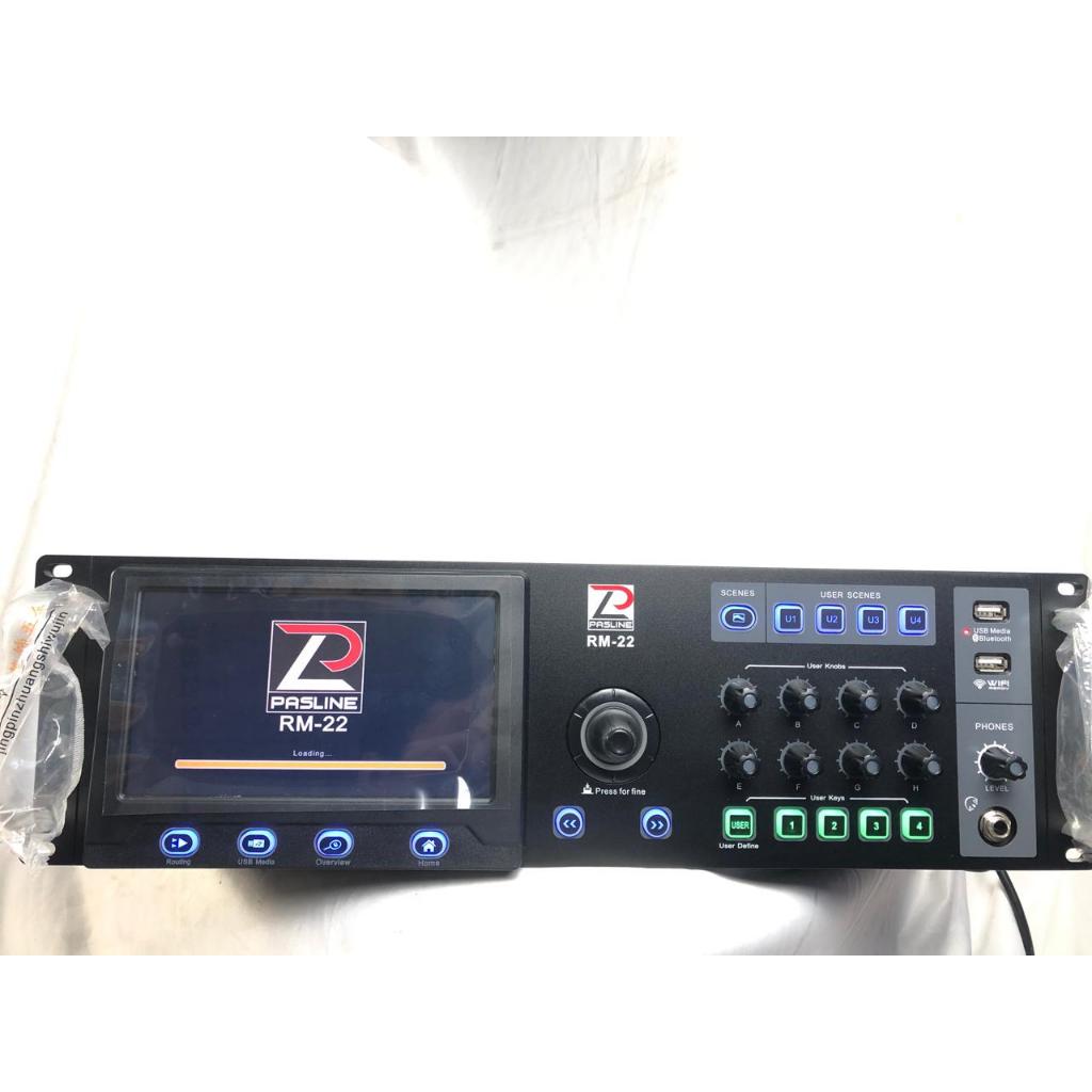 MIXER DIGITAL PASLINE RM-22 MIXER 16 CHANNEL PROFESIONAL ORIGINAL RM22