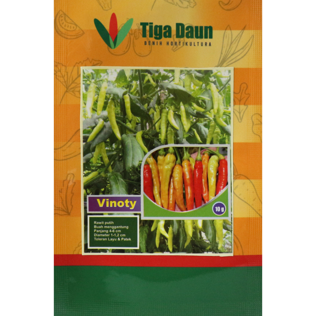 Cabe Rawit Putih Vinoty Benih Cabe Rawit Putih Merunduk 10gr