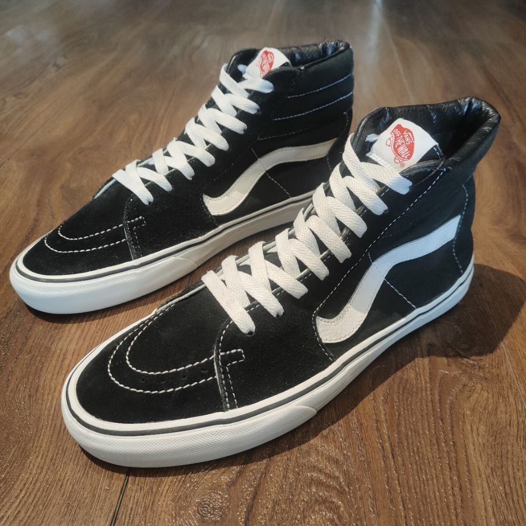 (Preloved) Sepatu Vans SK8 Hi Sz 45