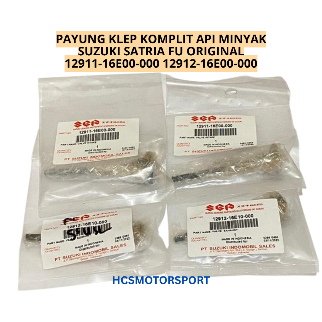 PAYUNG KLEP API MINYAK SUZUKI SATRIA FU ORIGINAL