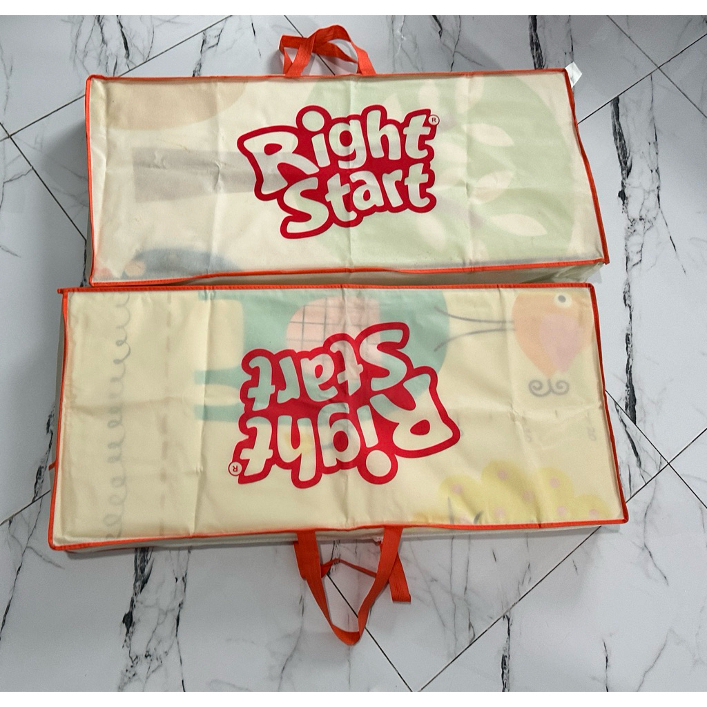 FOLD MAT KARPET ANAK MEREK RIGHT START PRELOVED