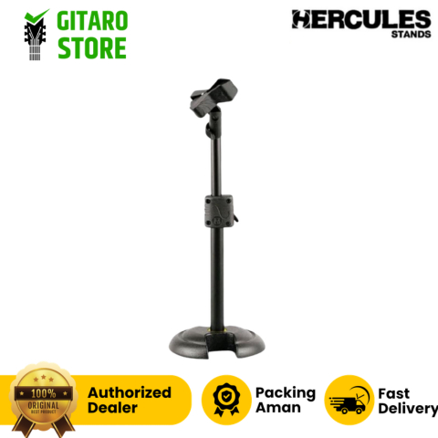 Stand Microphone Hercules MS100B Base Mic Stand Hercules MS 100B Stand Mic