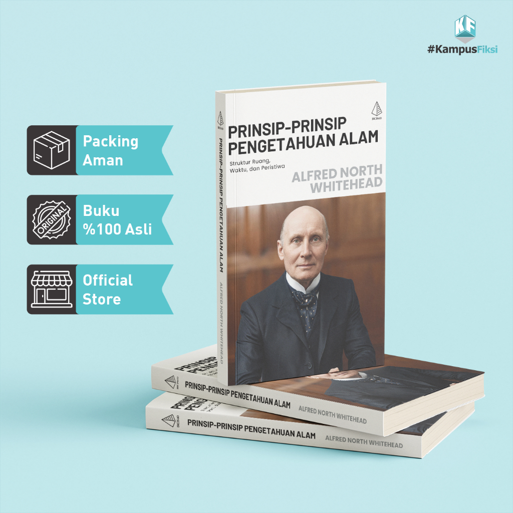 KampusFiksi - Buku Prinsip-Prinsip Pengetahuan Alam - Alfred North Whitehead - Social Sciences