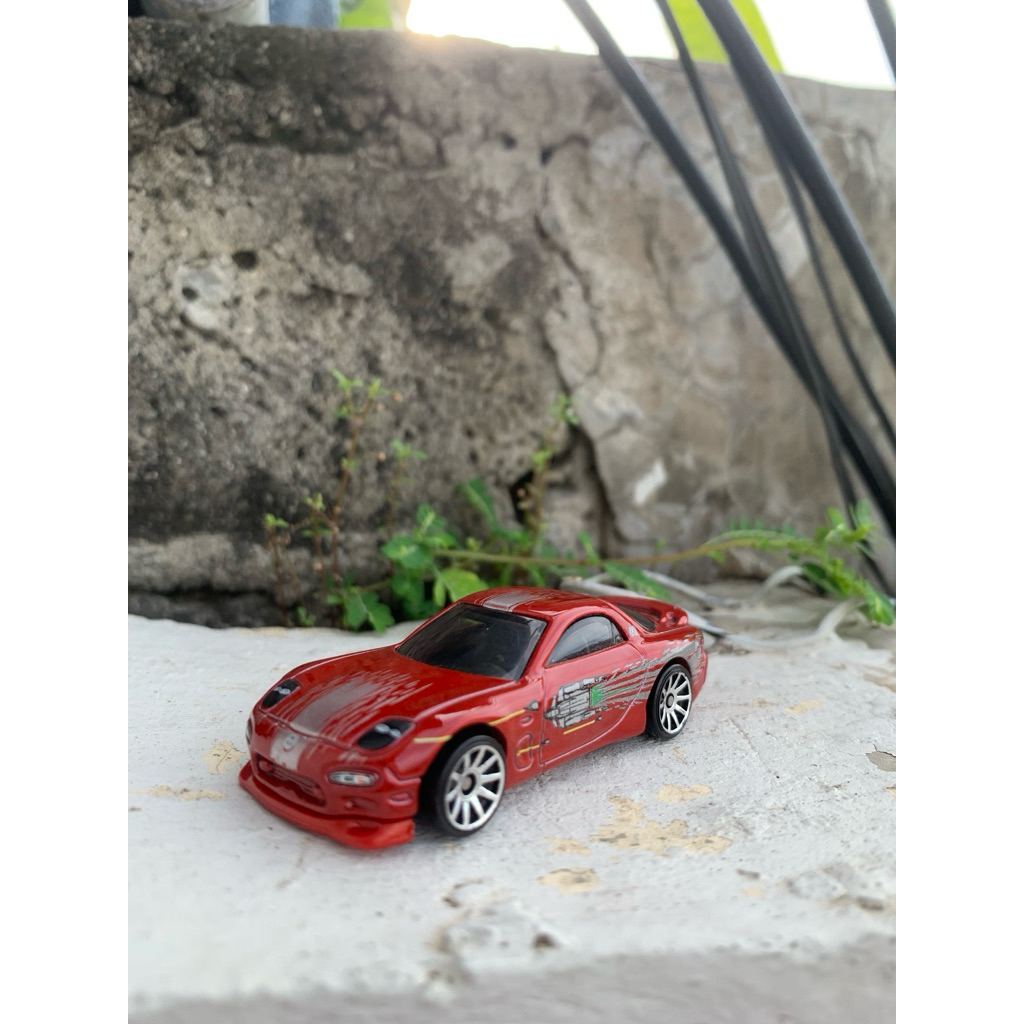 hotwheels fnf mazda rx7 loose from old card