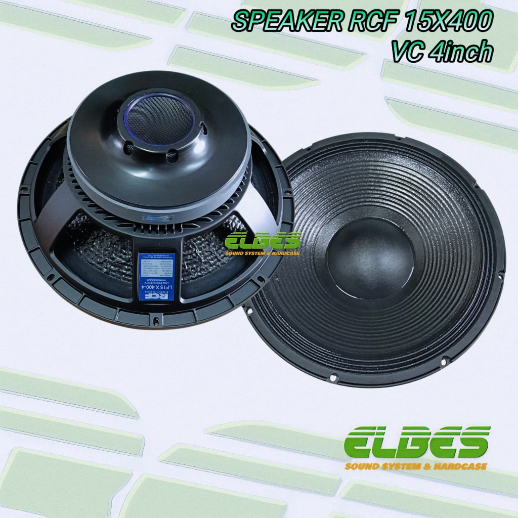 Speaker RCF 15in LF15X400 spul 4in RCF 15X400