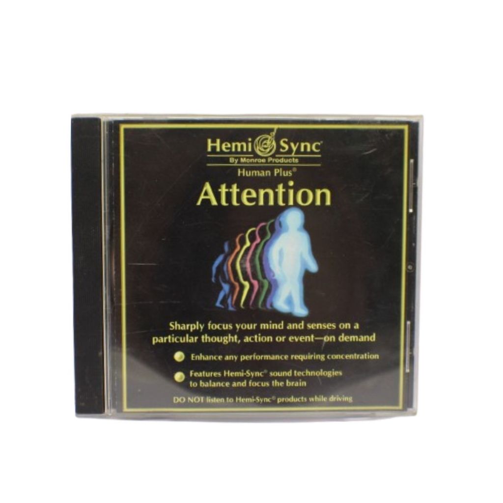 Shambhala - CD Attention - Terapi BrainWave, HUMAN PLUS, untuk kualitas performa kerja otak, kesadar
