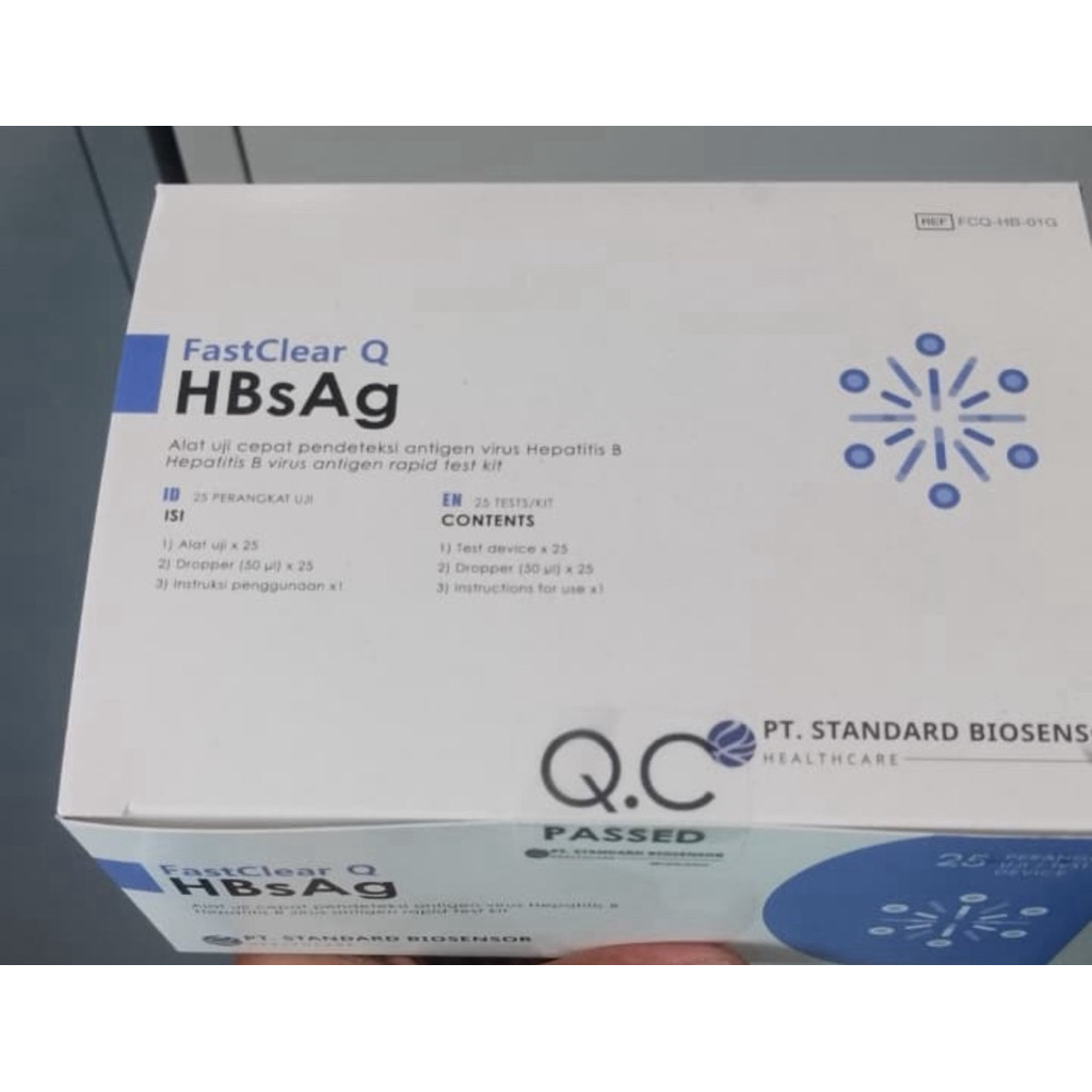 Fastclear Q HBSAG isi 25 exp 2027
